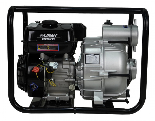 картинка Мотопомпа Lifan 80WG от магазина Сантехстрой