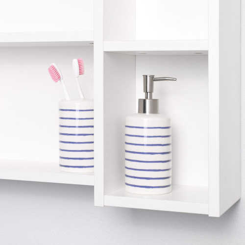 картинка Orange Sistema ST-60ZSW Шкаф зеркальный универсальный, белый от магазина Сантехстрой