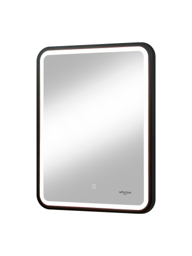 картинка Зеркало Reflection Happy с LED подсветкой, сенсором 600х800 от магазина Сантехстрой