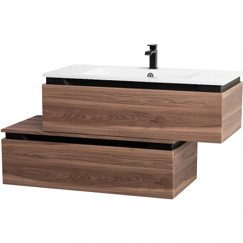 картинка Тумба Cezares Slider 100 SLIDER-1000-1C-PI-NA-P Орех дымчатый от магазина Сантехстрой