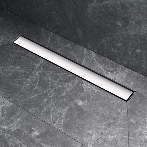 картинка W01SC-U11-060-04SB MasterFlow Трап для душа линейный универс затвор Tile 60см цвет сталь мат от магазина Сантехстрой