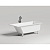 картинка Salini CASCATA KIT Встраиваемая ванна с прямоугольной чашей 1698х750х600мм, ножки, донный клапан "Up&Down", сифон S-Sense, белый глянцевый от магазина Сантехстрой