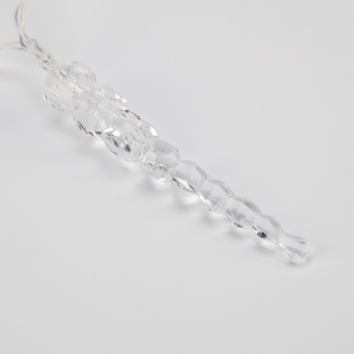 картинка Гирлянда светодиодная Сосульки 1,5 м,  10 LED,  прозрачный ПВХ,  цвет свечения теплый белый,  2 х АА (батарейки не в комплекте) NEON-NIGHT от магазина Сантехстрой