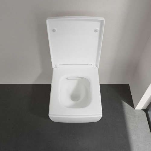 картинка Сиденье для унитаза Villeroy&Boch Memento 2.0 8M24S101 Белое с микролифтом от магазина Сантехстрой