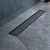 картинка W01SC-U11-050-04BM MasterFlow Трап для душа линейный универс затвор Tile 50см цвет черн мат от магазина Сантехстрой
