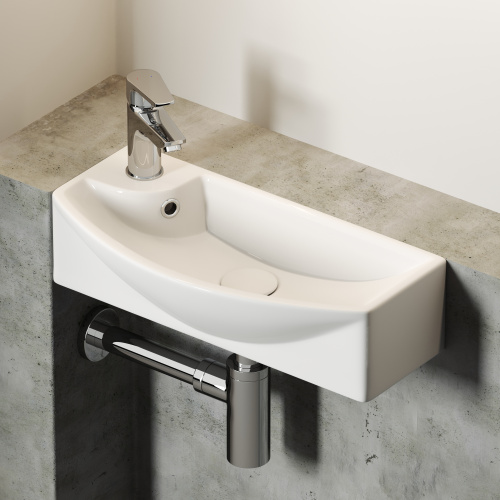 картинка Раковина Ceramica Nova Element 45 R CN6038R Белая от магазина Сантехстрой