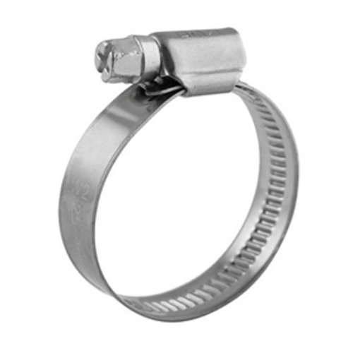 картинка Хомут червячный 32-50/12-0,8мм,  (25 шт/уп) REXANT от магазина Сантехстрой