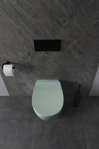 картинка Унитаз Allen Brau Fantasy 4.11004.MT подвесной Мятный без сиденья от магазина Сантехстрой