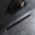 картинка W01SC-U11-090-04BM MasterFlow Трап для душа линейный универс затвор Tile 90см цвет черн мат от магазина Сантехстрой