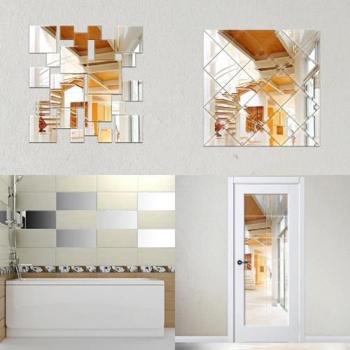 картинка Зеркальная плитка Evoform Refractive 10х10 с фацетом 5 мм от магазина Сантехстрой