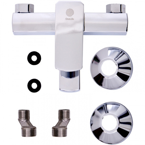 фото смеситель для ванны orange onelife p06-100cr хром