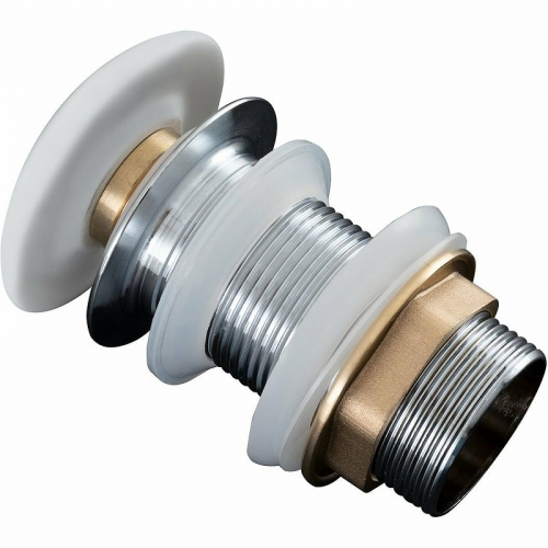 картинка Донный клапан Aquanet 330951 click-clack Белый матовый от магазина Сантехстрой