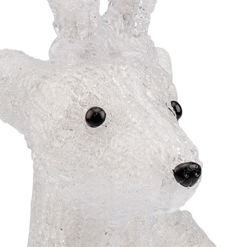 картинка Акриловая светодиодная фигура Северный олень 45 см,  100 светодиодов,  IP65, понижающий трансформатор в комплекте NEON-NIGHT от магазина Сантехстрой