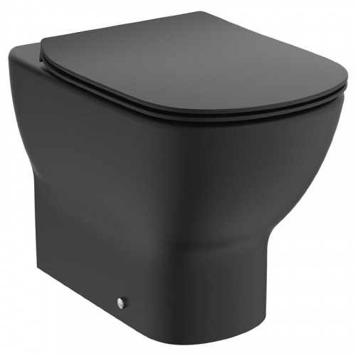картинка Сиденье для унитаза Ideal Standard Tesi T3527V3 Silk Black с Микролифтом от магазина Сантехстрой