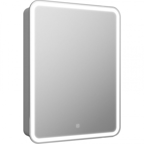 картинка Зеркальный шкаф 55х80 см белый матовый R Art&Max Platino AM-Pla-550-800-1D-R-DS-F от магазина Сантехстрой