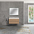 картинка Тумба под раковину Gio 100 подвесная, 2 выкатных ящика soft-close, N.Oak от магазина Сантехстрой
