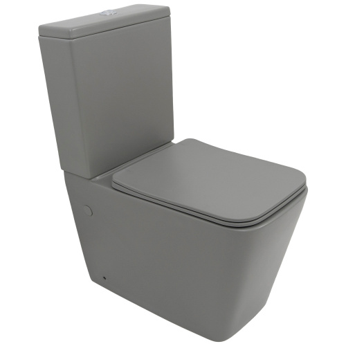 картинка Унитаз-компакт MELANA MLN-310306MG матовый серый от магазина Сантехстрой