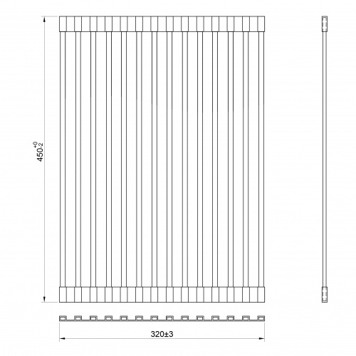 картинка Сушилка для посуды, ролл-мат Reflexion Arno RX3032SS полированная сталь от магазина Сантехстрой