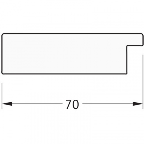 картинка Зеркало Evoform Definite 76х56 BY 3050 в багетной раме - Соты медь 70 мм от магазина Сантехстрой