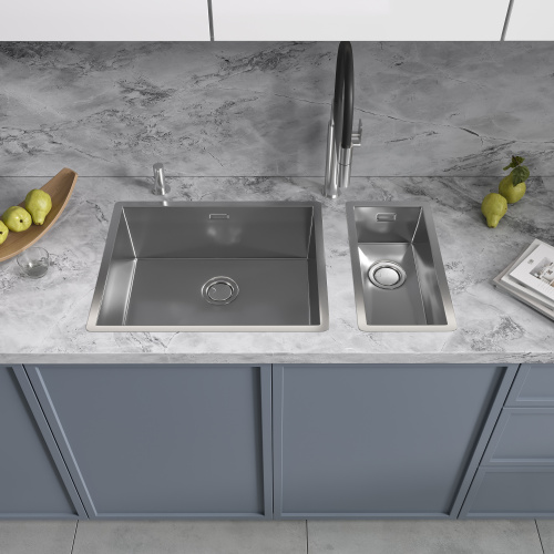 картинка Кухонная мойка Reflexion Como RX2054SS полированная сталь от магазина Сантехстрой