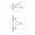 картинка Смеситель для ванны DECOROOM DR21 (DR21035) от магазина Сантехстрой