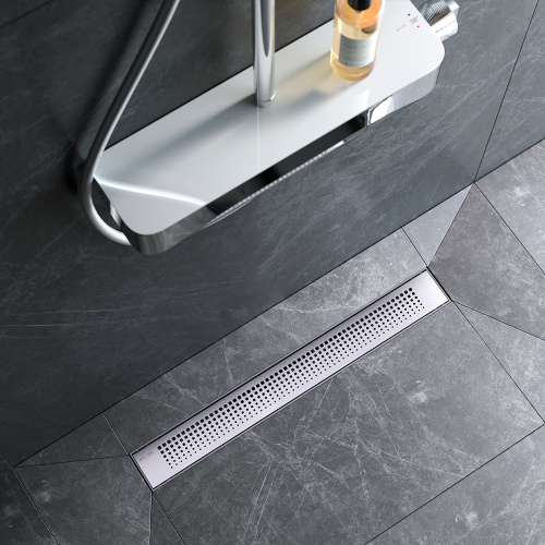 картинка W02SC-P11-060-01SB PrimeFlow Трап для душа линейный универс затвор Cut Gradient 60см цвет сталь мат от магазина Сантехстрой