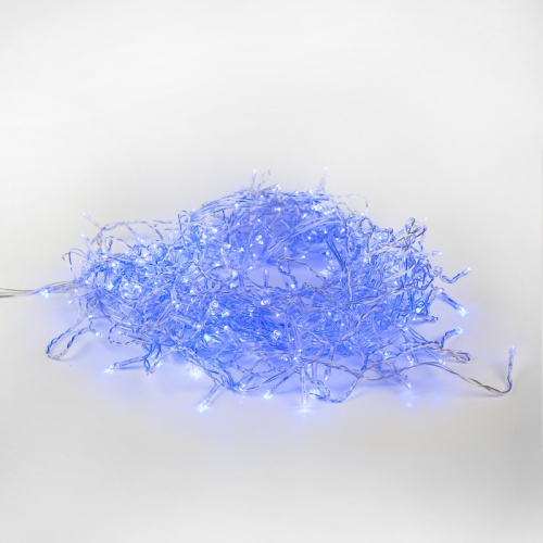 картинка Гирлянда Твинкл Лайт 15 м,  темно-зеленый ПВХ,  120 LED,  цвет синий от магазина Сантехстрой