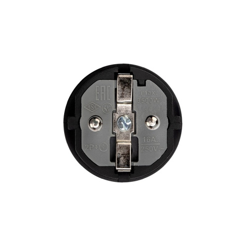 картинка Вилка прямая влагозащищенная,  с/з,  16 А,  IP44 каучук REXANT от магазина Сантехстрой