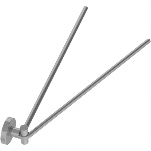 картинка Полотенцедержатель Cezares Relax RELAX-THD-S-IN двойной поворотный Сатин от магазина Сантехстрой