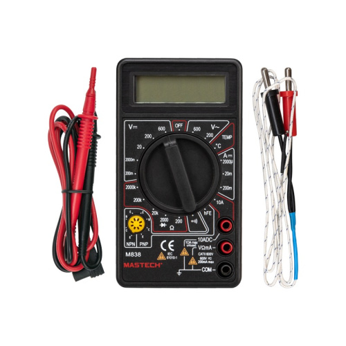 картинка Портативный мультиметр M838 MASTECH от магазина Сантехстрой