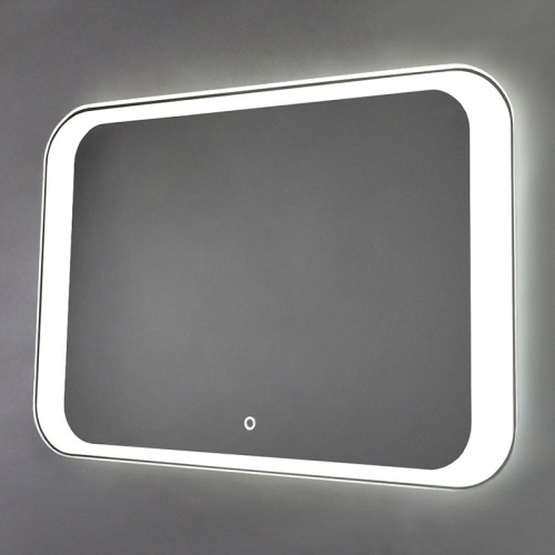 картинка Зеркало AZARIO Индиго 800х550 с LED-подсветкой и диммером, сенсорным выключателем (ФР-00001410) от магазина Сантехстрой