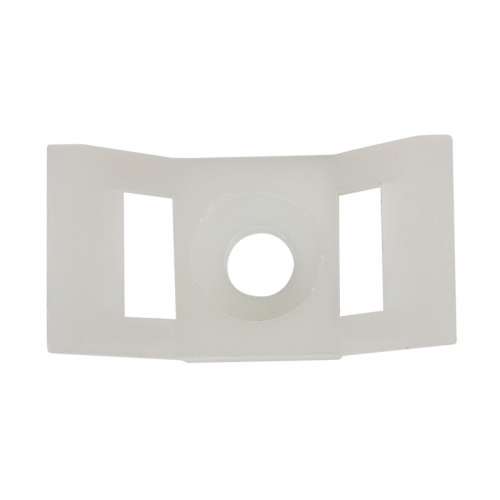 картинка Площадка для крепления стяжки REXANT (ПС-2) 29x15 мм,  белая,  упаковка 100 шт. от магазина Сантехстрой