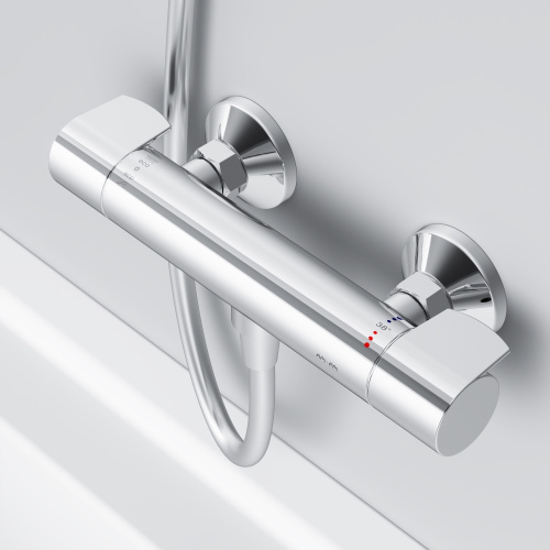 фото f85a40000 x-joy, смеситель д/душа с тмс, хром