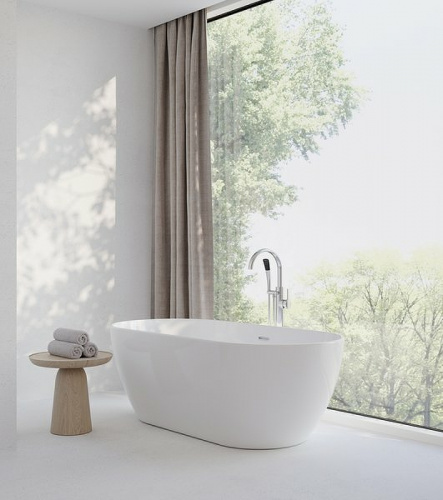 фото смеситель для ванны ravak freedom fm 080.00cr x070424 хром