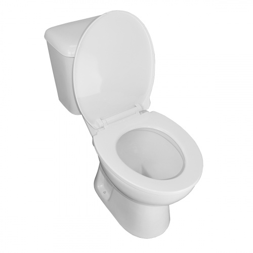 картинка Унитаз напольный Loranto Lino 370х670х720 с сиденьем микролифт (soft close) полипропилен, белый (CS-CT8812) от магазина Сантехстрой