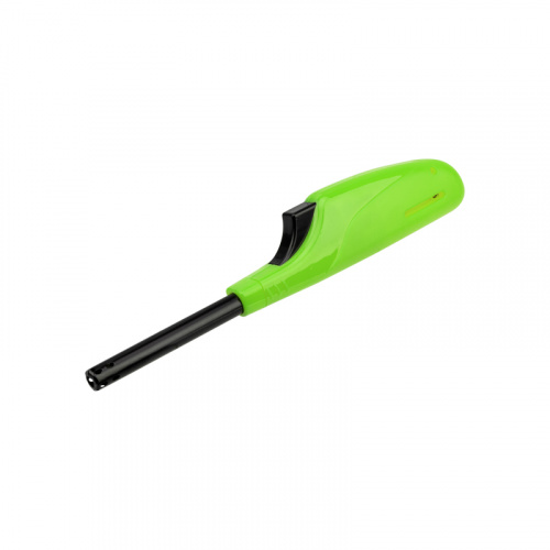 картинка Бытовая газовая пьезозажигалка с классическим пламенем многоразовая (1 шт. ) зеленая СК-306 СОКОЛ от магазина Сантехстрой