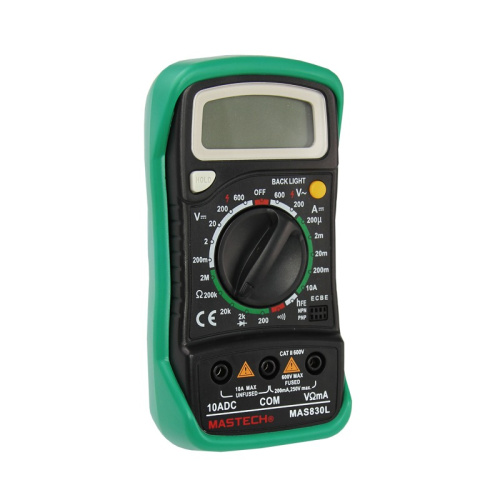 картинка Портативный мультиметр MAS830L MASTECH от магазина Сантехстрой