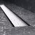 картинка W01SC-U11-090-04SB MasterFlow Трап для душа линейный универс затвор Tile 90см цвет сталь мат от магазина Сантехстрой