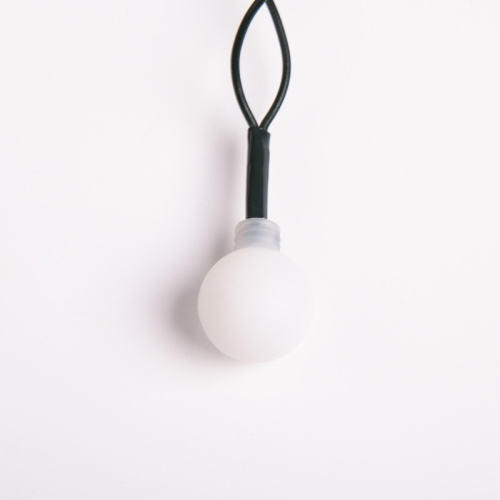 картинка Гирлянда Шарики Ø18 мм,  5 м,  темно-зеленый ПВХ,  30 диодов,  цвет RGB от магазина Сантехстрой