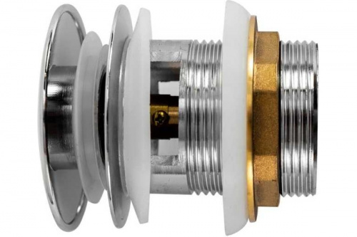 картинка Донный клапан для ванны Art&Max без сифона, хром ARTMAX AM-DR-CR от магазина Сантехстрой