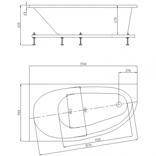 картинка Раковина Ideal Standard TESI 60 см (T352201) от магазина Сантехстрой