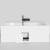 картинка Salini ORNELLA AXIS KIT 180 Встраиваемая ванна 1800х800х600мм, прямоуг. ,мат-л: S-Sense, дон. кл. "Up&Down",слив -перел.белый глянцевый от магазина Сантехстрой