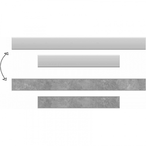 картинка Душевой лоток PlastBrno Design 4 40 SZA4400 с решеткой Хром / под плитку от магазина Сантехстрой