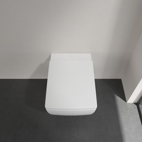 картинка Сиденье для унитаза Villeroy&Boch Memento 2.0 8M24S101 Белое с микролифтом от магазина Сантехстрой