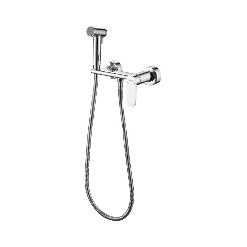 картинка Гигиенический душ со смесителем Haiba хром (HB5516) от магазина Сантехстрой