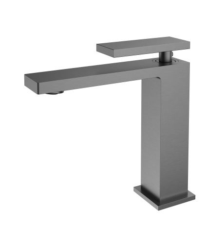 картинка Смеситель для раковины Dice VBF-2DS1GM, вороненая сталь от магазина Сантехстрой