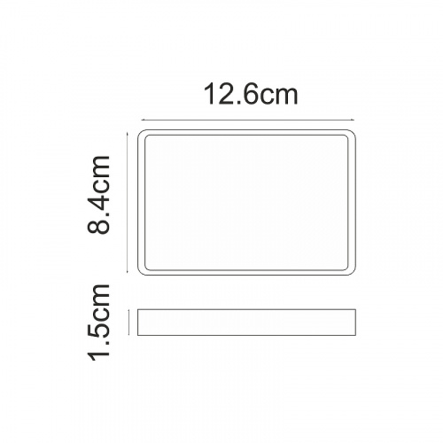 картинка Мыльница WasserKRAFT Mosel K-4529 Черная от магазина Сантехстрой