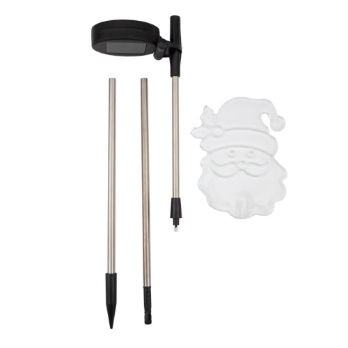 картинка Светильник светодиодный Lamper Добрый Санта с солнечной панелью и аккумулятором,  переливчатое свечение мультиколор от магазина Сантехстрой