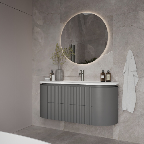 картинка Смеситель для раковины OliveekaOL-88139017-BGM, матовый оружейный металл от магазина Сантехстрой