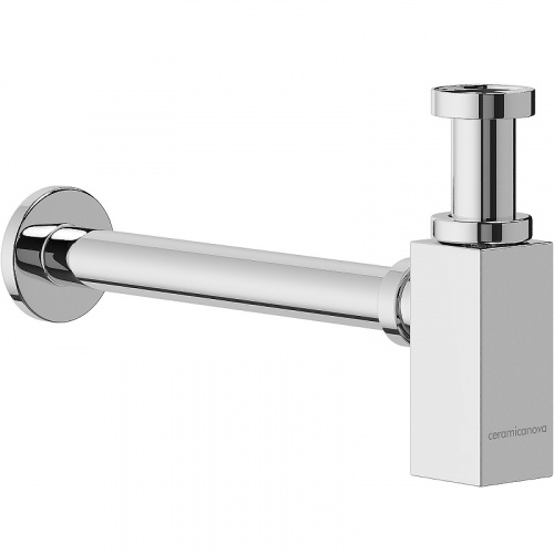 картинка Сифон для раковины Ceramica Nova 70002CH Хром от магазина Сантехстрой